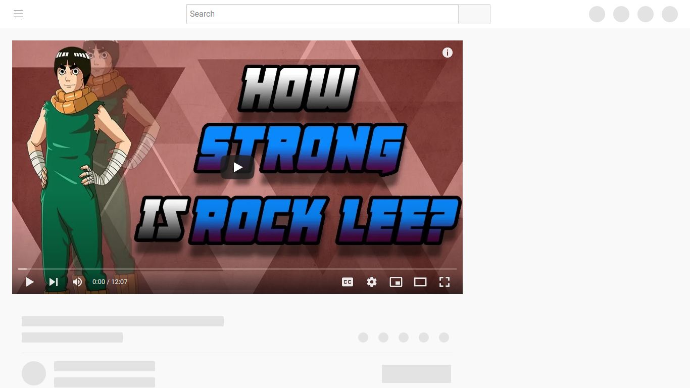 How Strong Is Adult Rock Lee? - YouTube