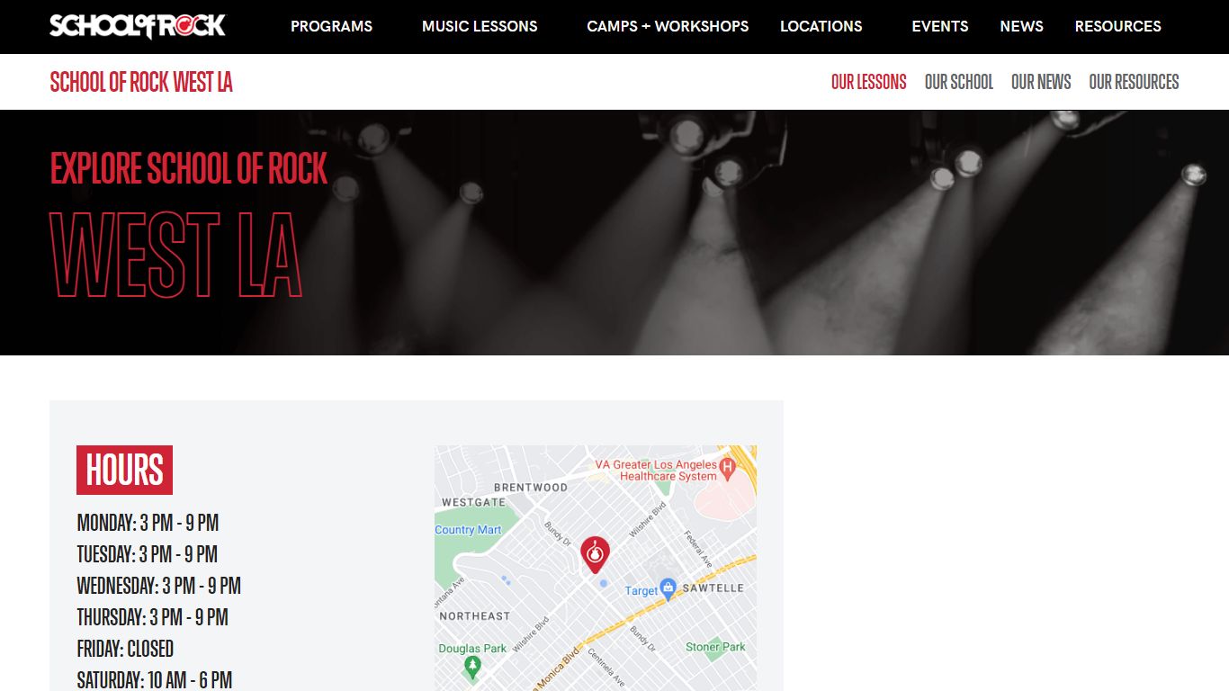 School of Rock West LA | Music Lessons & Programs